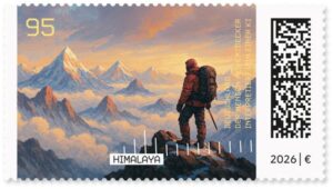 Briefmarke Deutschland Himalaya