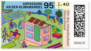 Briefmarke Deutschland Klimawandel