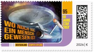 Briefmarke Deutschland Star Trek