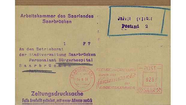Zeitungsdrucksache: Portosparender Versand