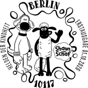 Stempel Berlin Shaun das Schaaf