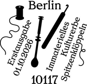 Stempel Berlin Spitzenklöppeln