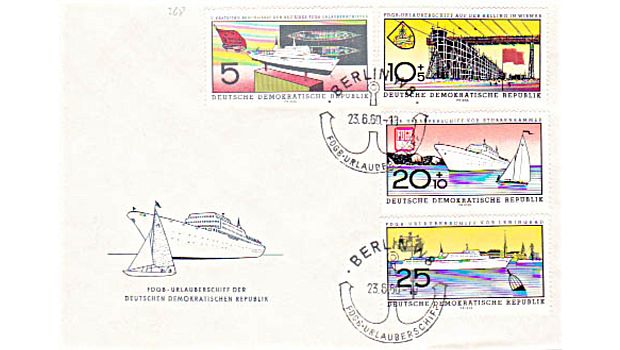 Ersttagsbrief_Urlauberschiff Fritz Heckert